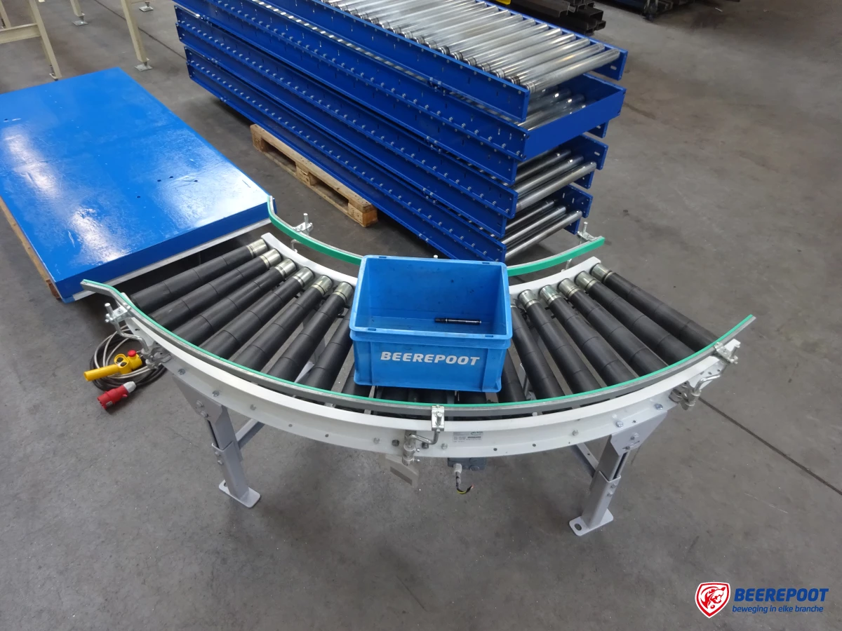 Drive rollenbaanbocht